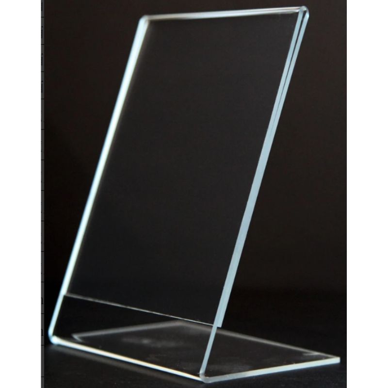 L-Shaped Acrylic Desktop Sign