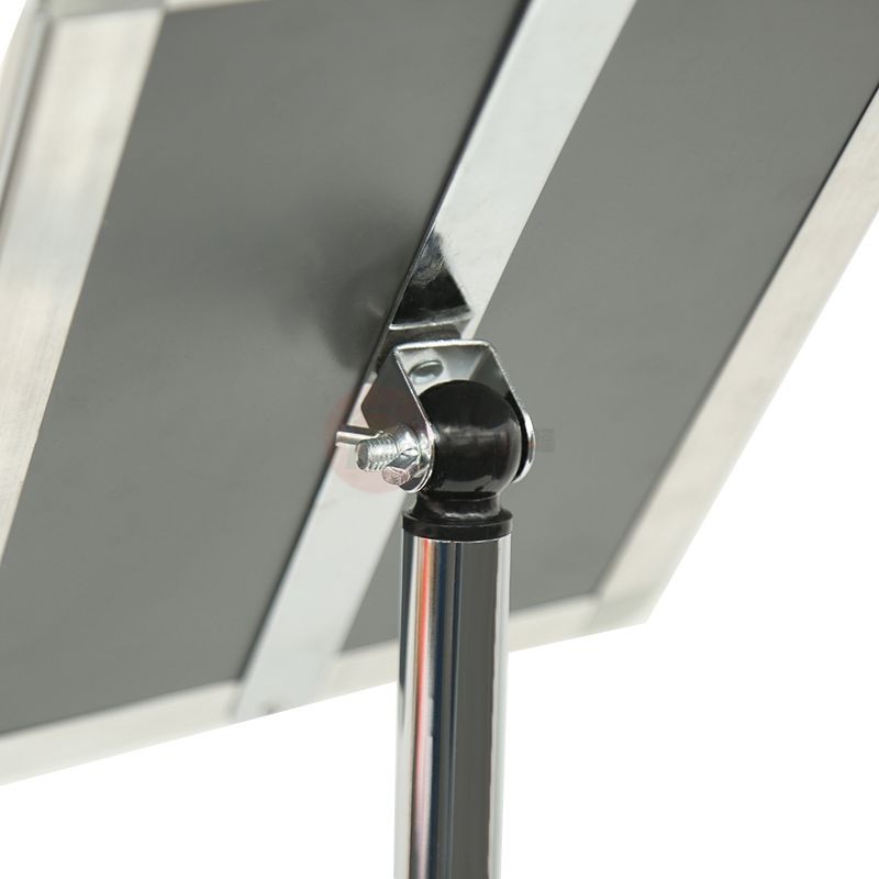 Height Adjustable Menu Stand