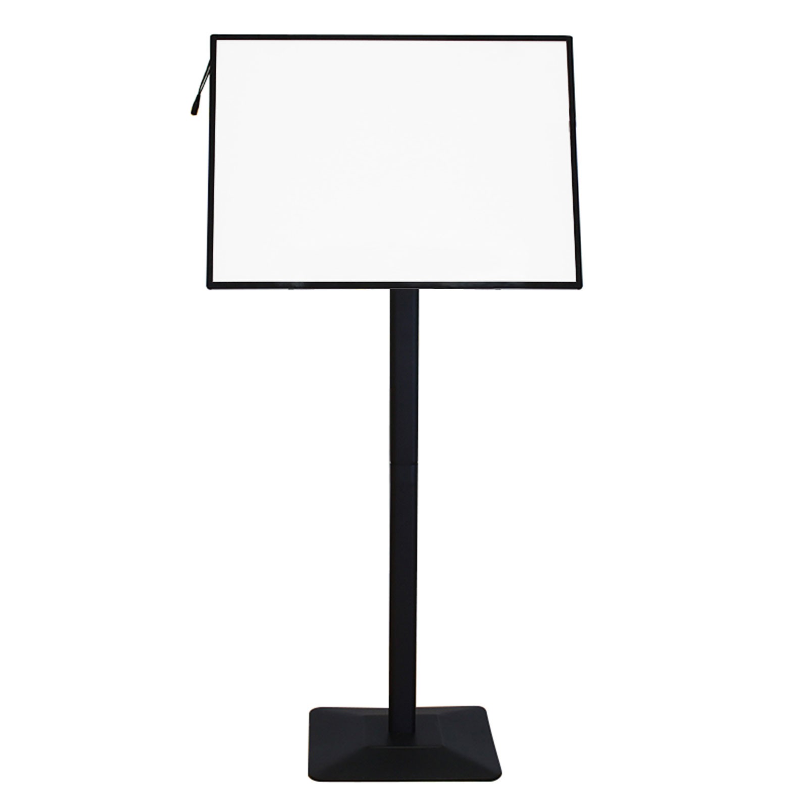 LED Steel Menu Stand