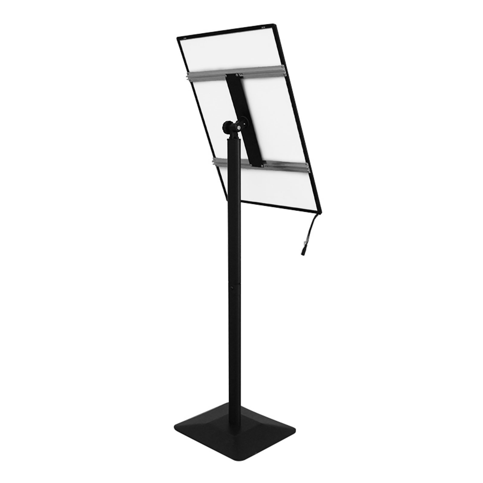 LED Steel Menu Stand