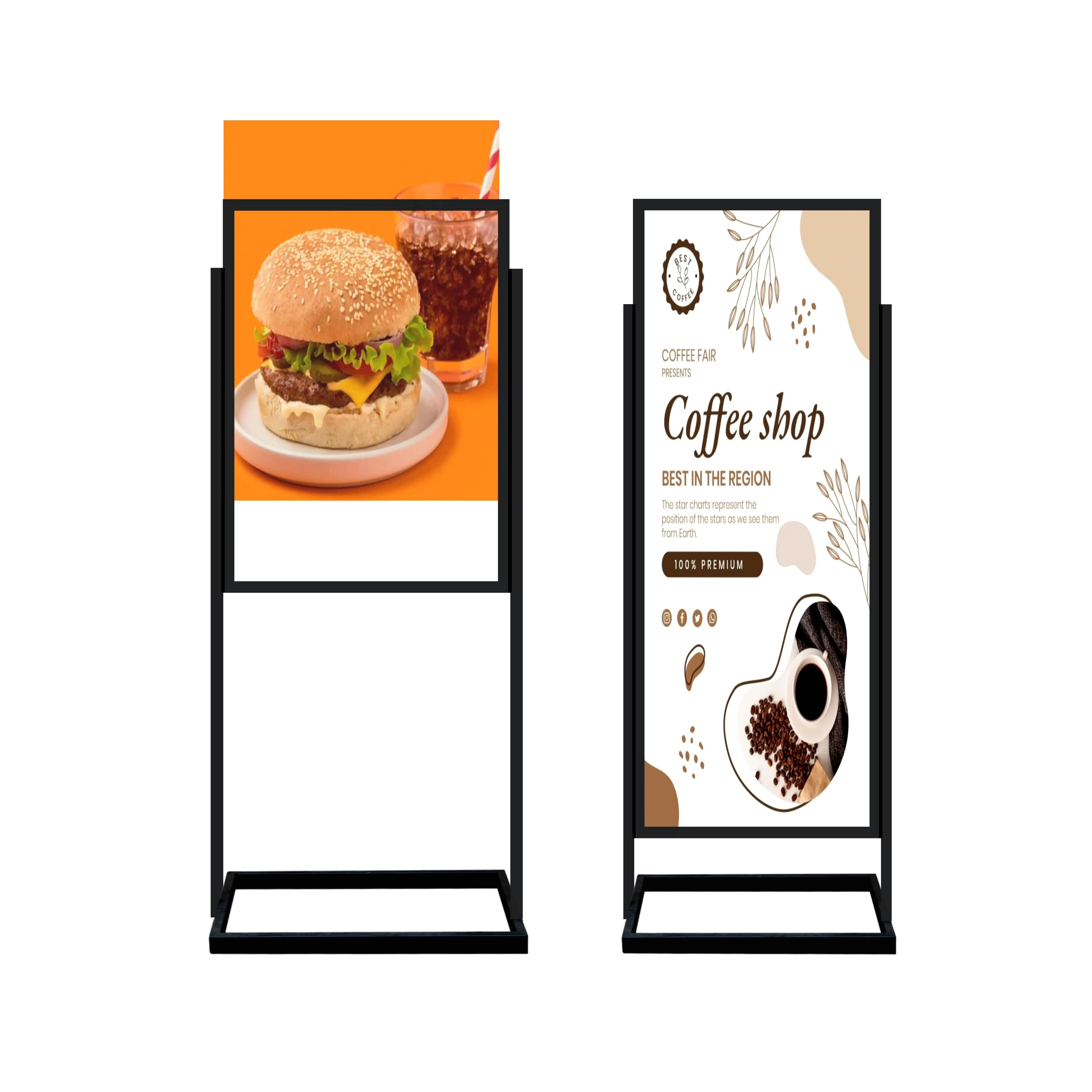 Metal Sign Stand 50mm