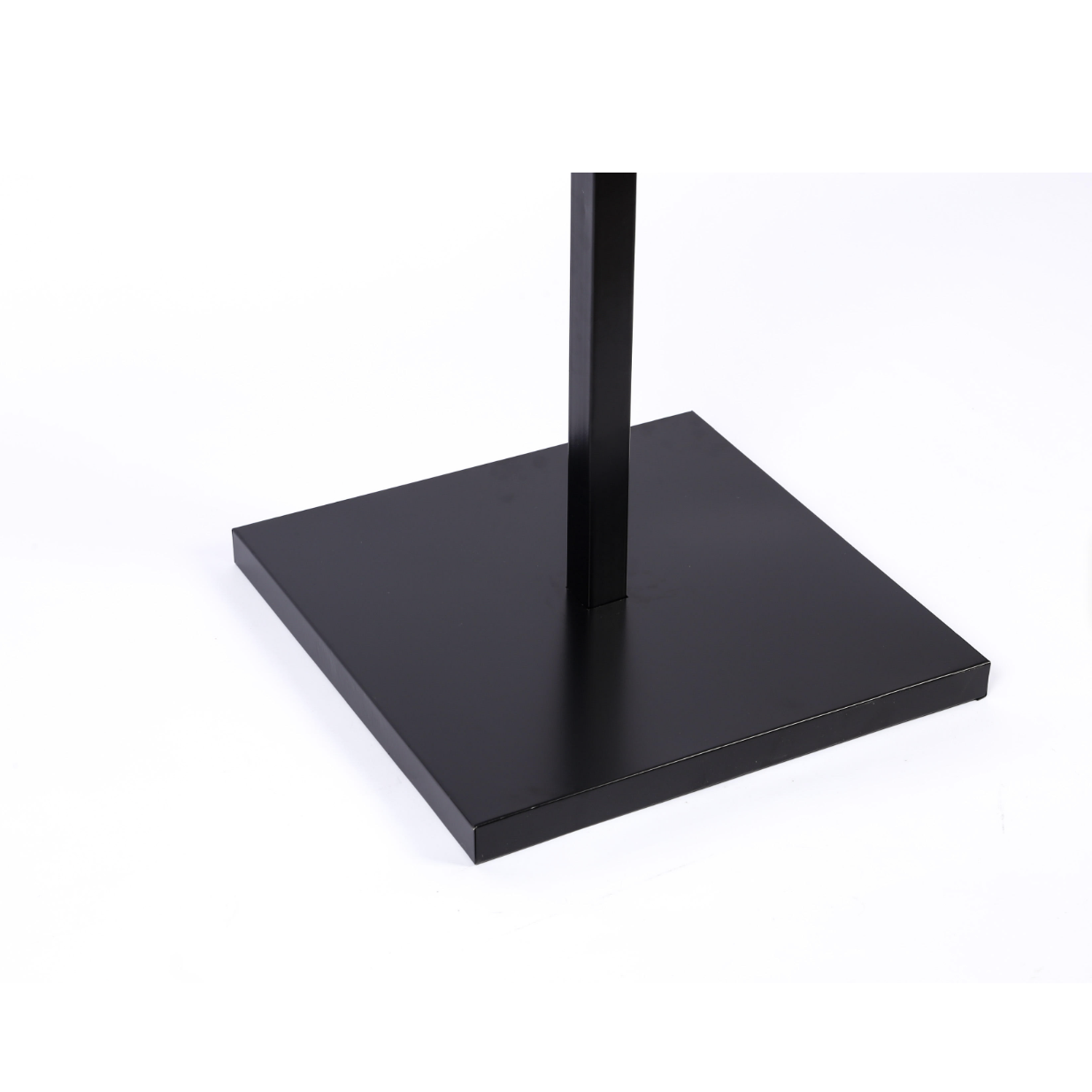 Black Steel Double-Sided Poster Display Stand