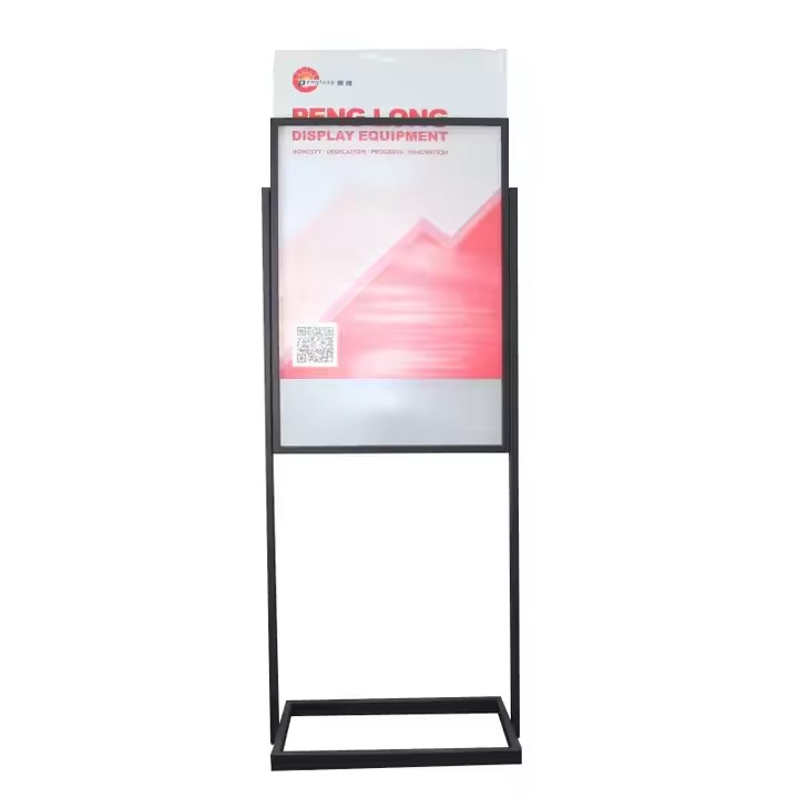 Steel Info Board Poster Display