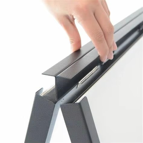 Steel Metal a Board Sign