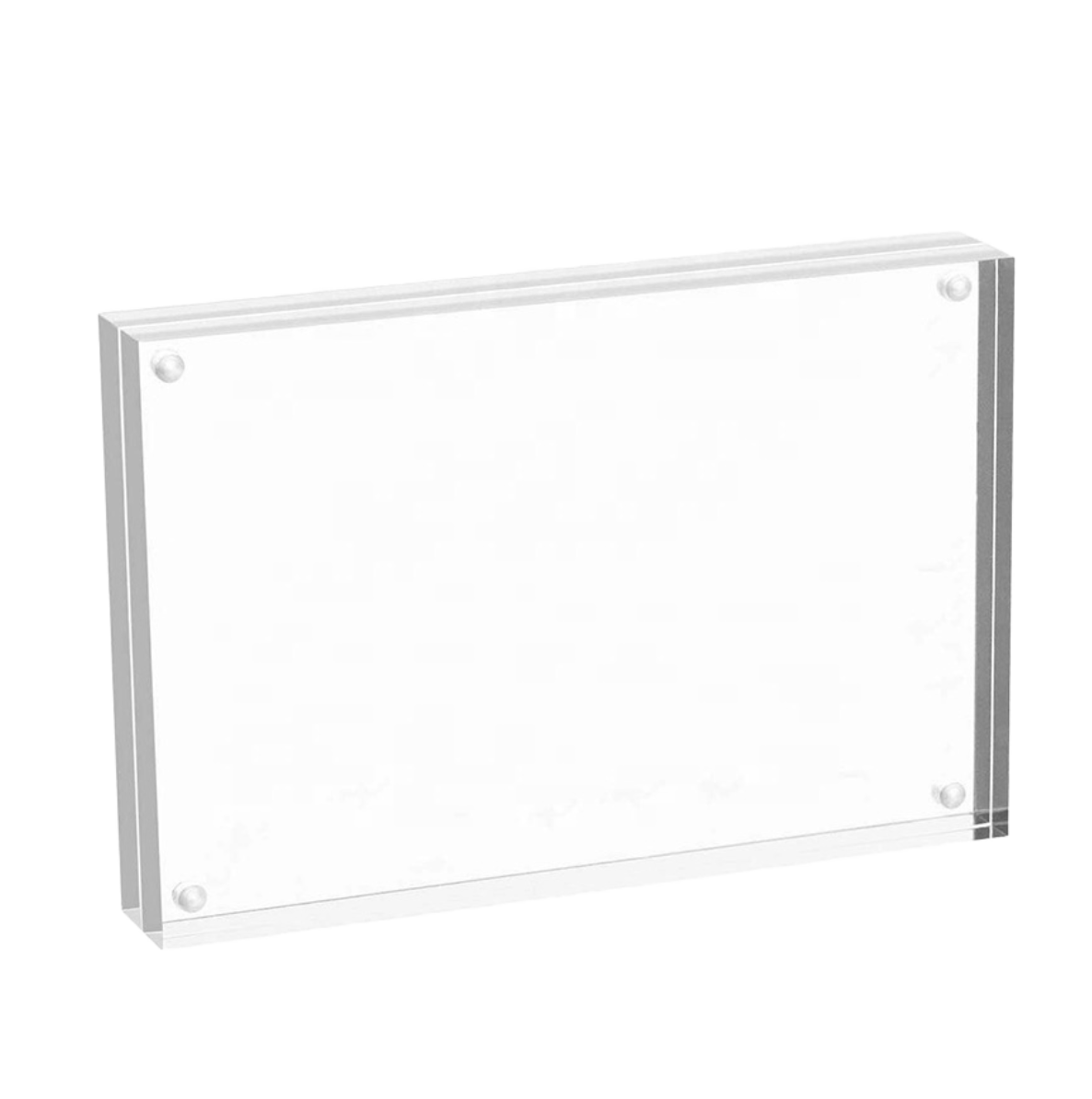 Magnetic Acrylic Clipboard