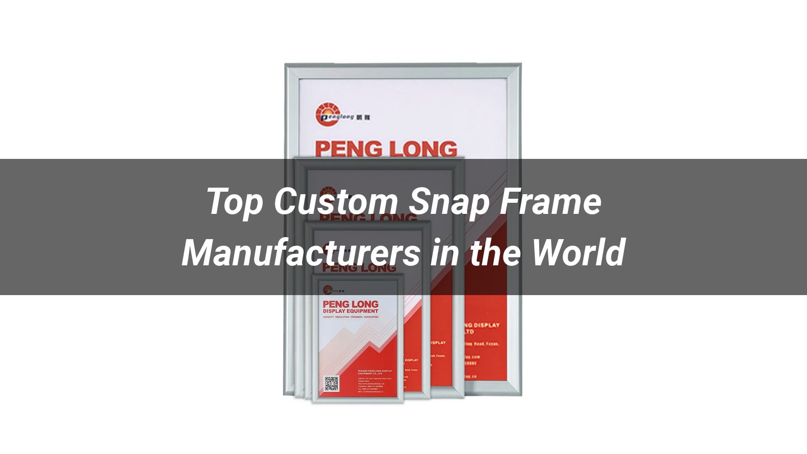 Top 10 Custom Snap Frame Manufacturers in the World 2026