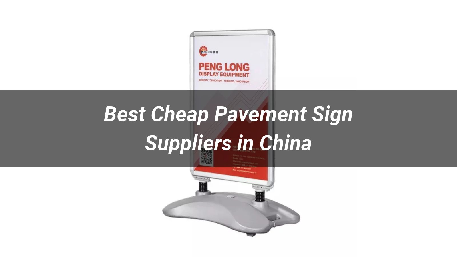 Best 10 Cheap Pavement Sign Suppliers in China 2026