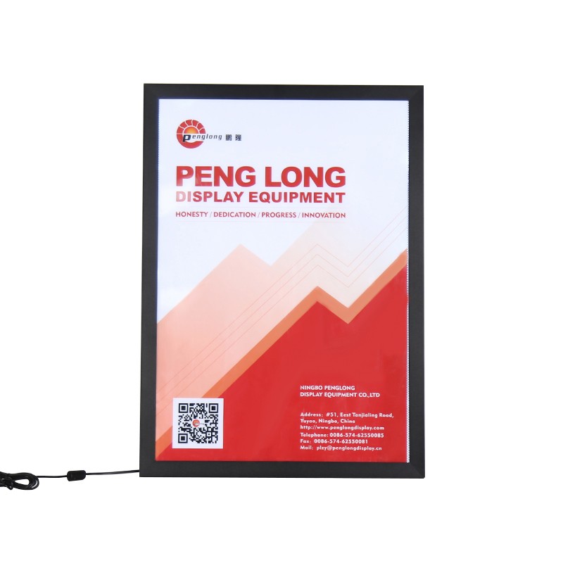 Mitred Corner LED Light Box 25mm