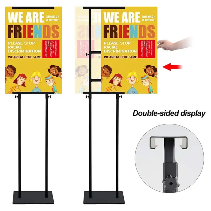 Double Sided Sign Board Stand