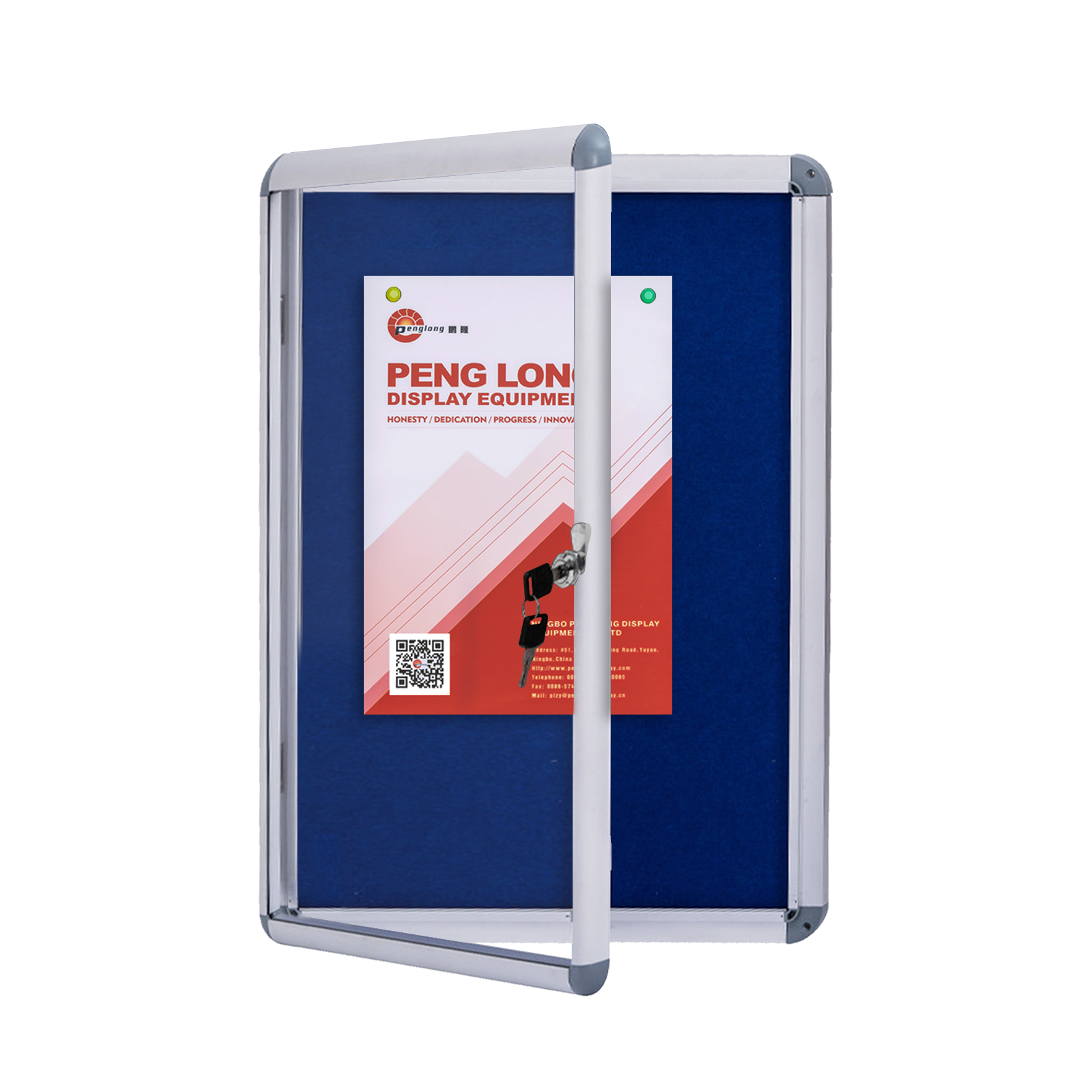 Locking Notice Board 27mm