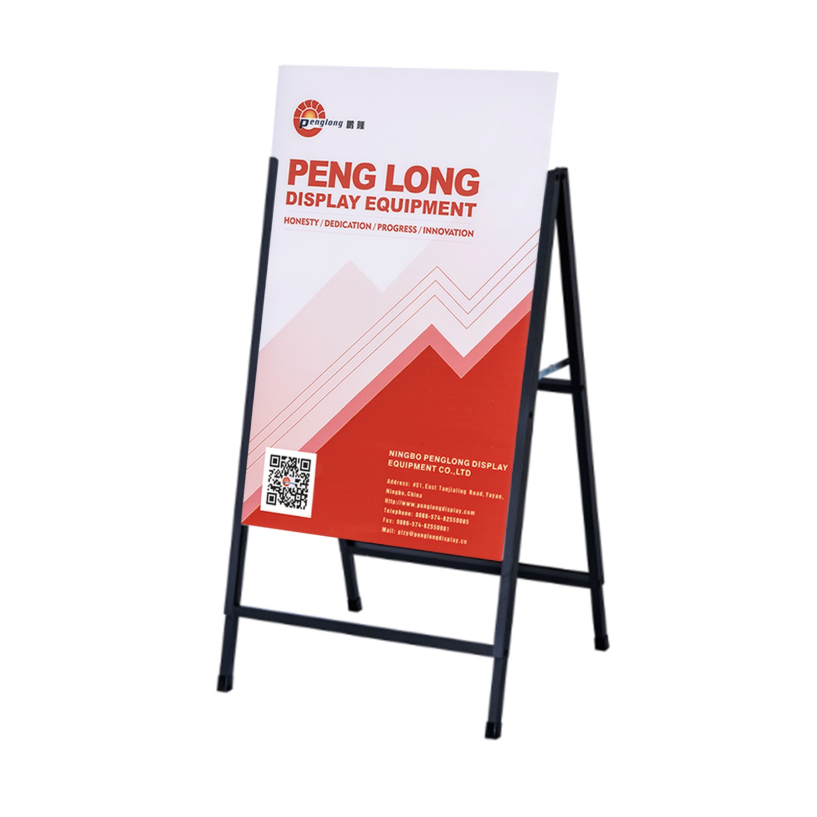 Steel Sandwich Board A Frame