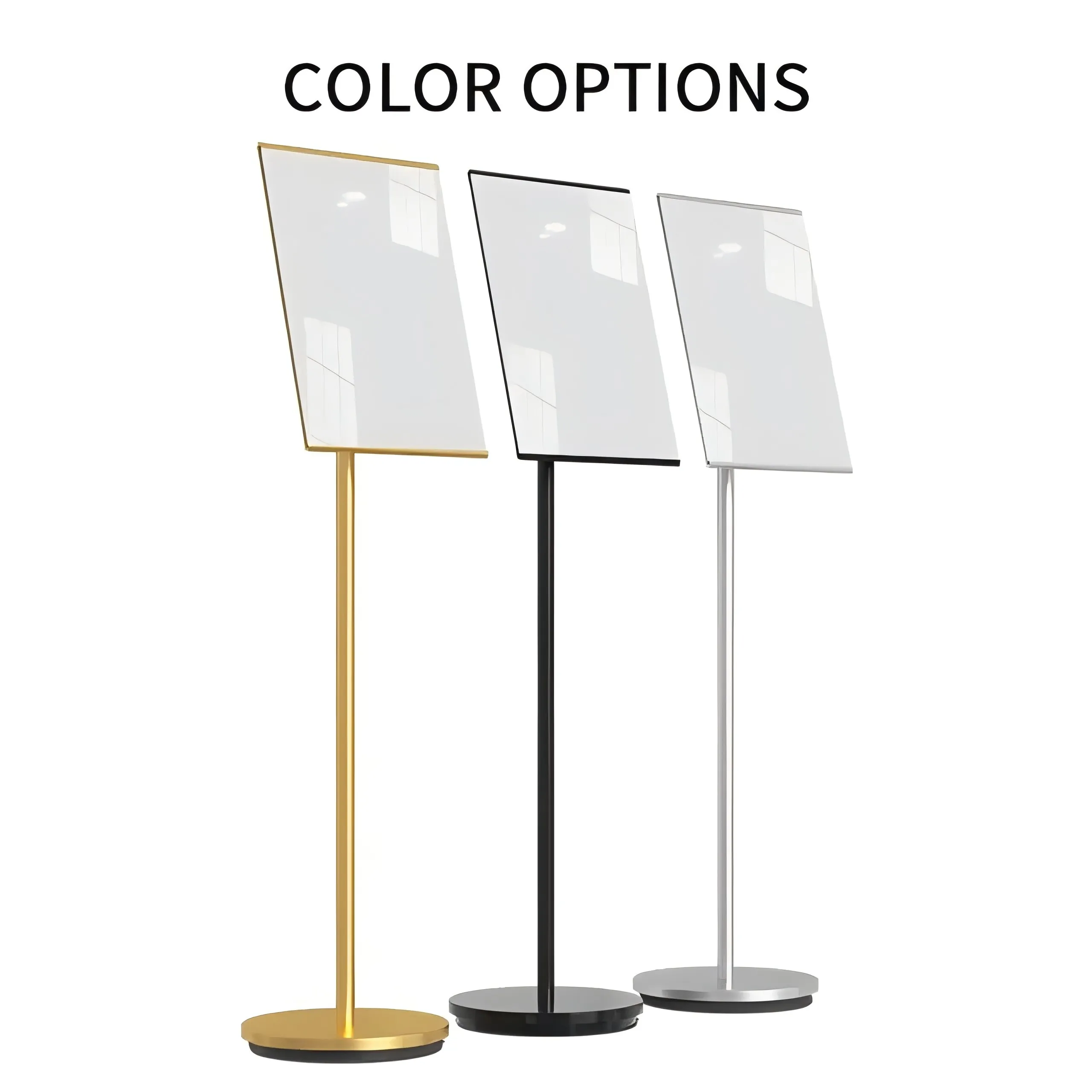 Narrow Frame Menu Stand