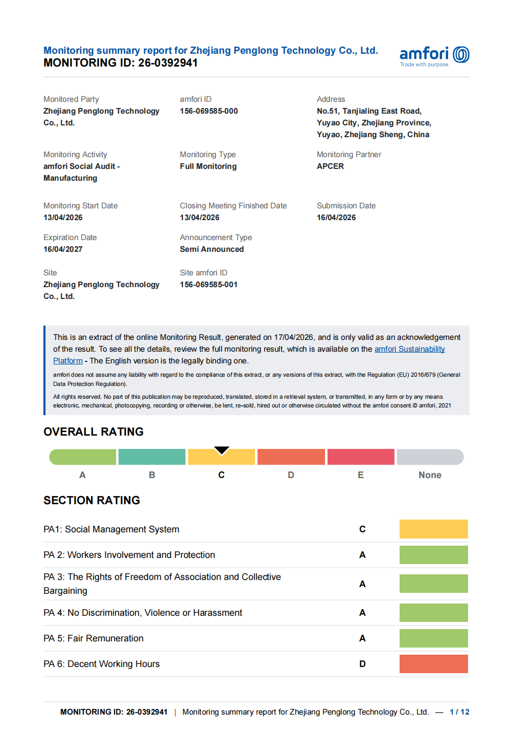 Ningbo Penglong Display Equipment Co.,Ltd